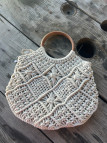 Bolso asa madera