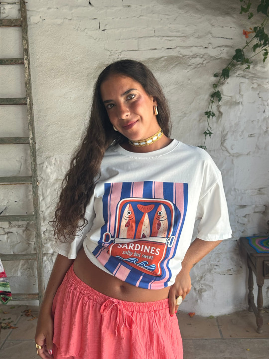 Camiseta sardinas