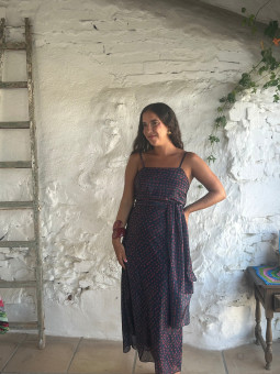 Vestido lunares