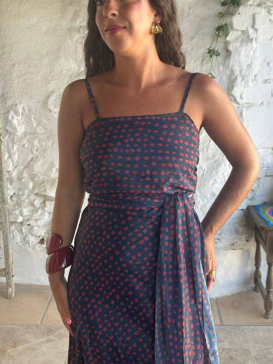 Vestido lunares