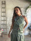 Conjunto satinado
