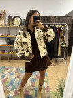 Chaqueta oversize vaca
