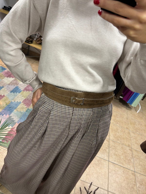 Pantalón pata ancha