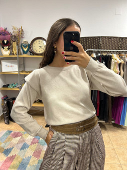 Jersey punto hombreras