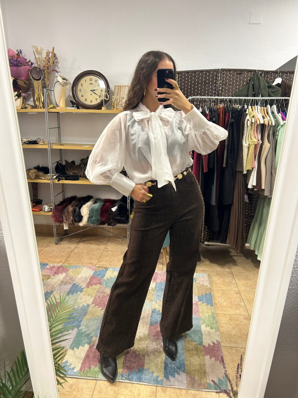 Pantalón leopardo