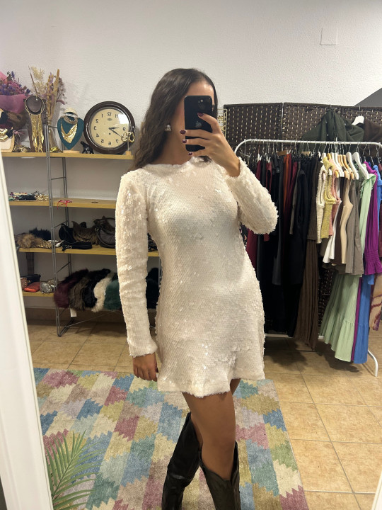 Vestido lentejuelas