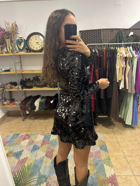 Vestido lentejuelas
