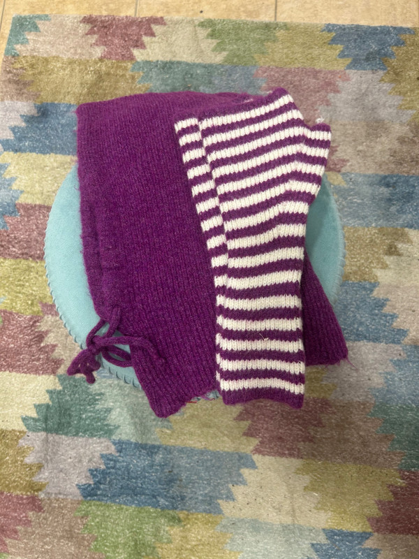 Conjunto de balaclava y mitones