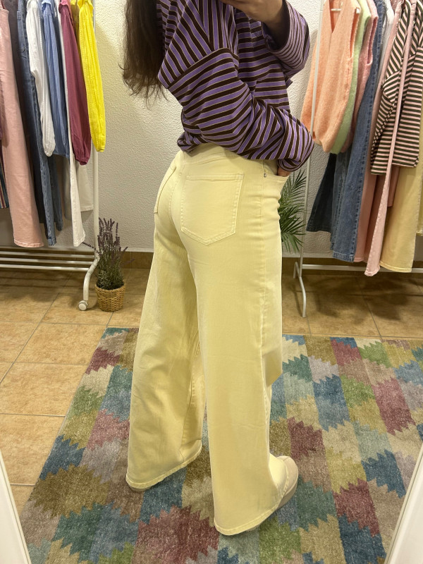 Pantalón wide leg