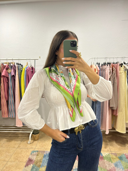 Cinturón piel elefante