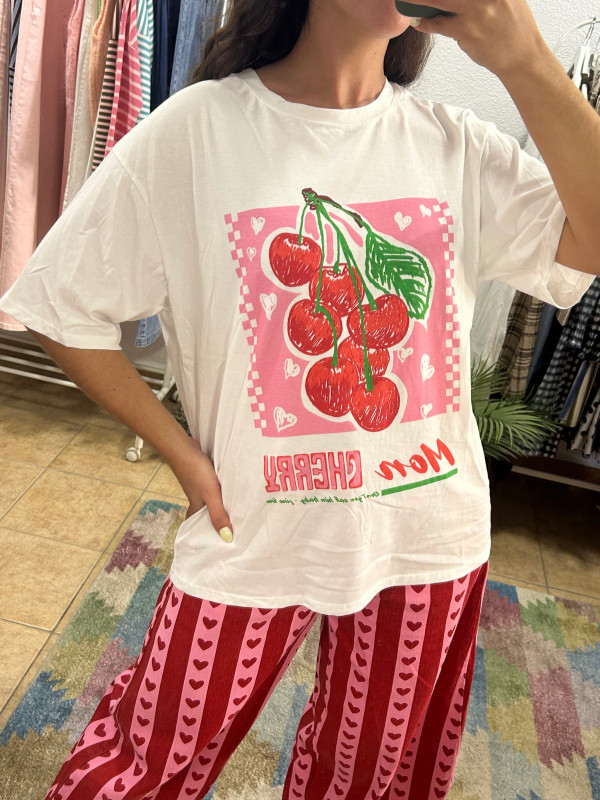 Camiseta cherry