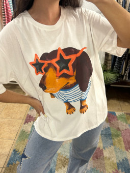 Camiseta salchicha