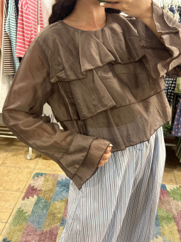 Blusa volantes