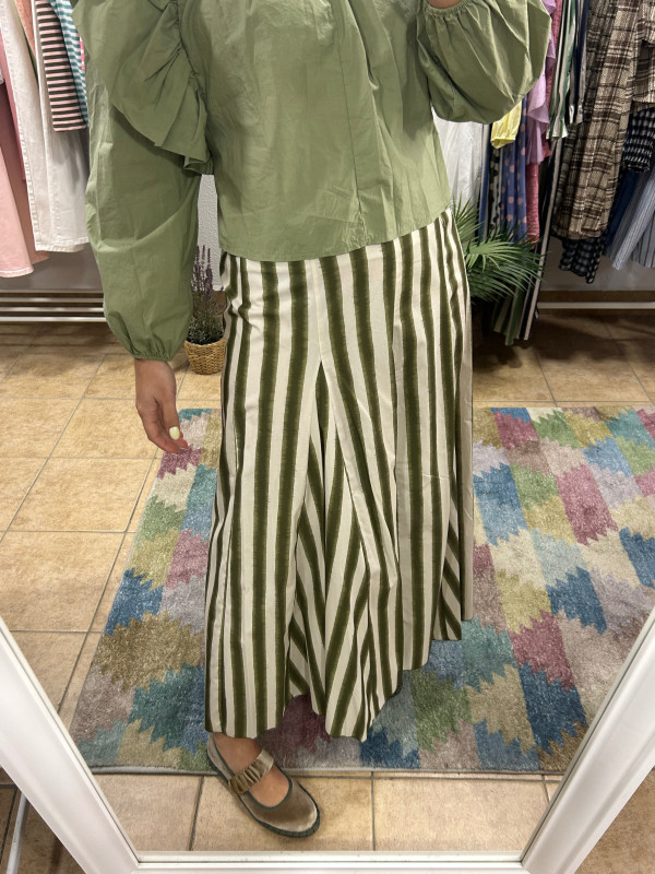 Falda rayas
