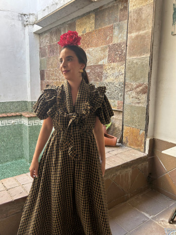 Bata y piquillo vichy