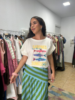 Camiseta sardinas