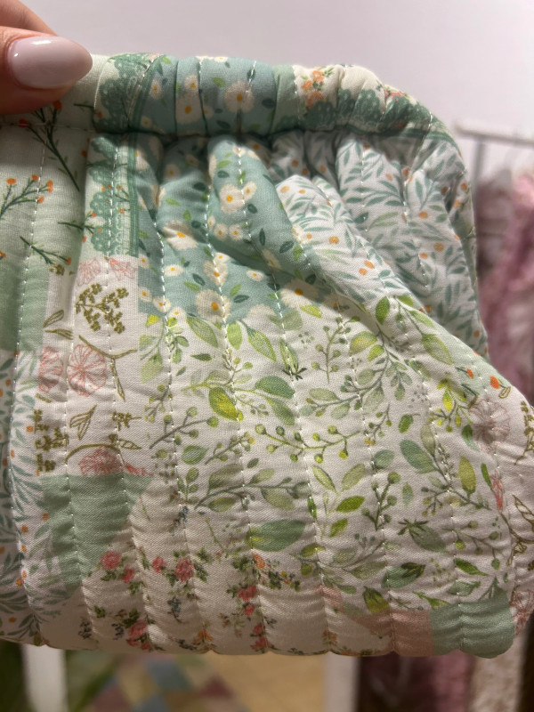 Bolso de mano estampado