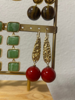 Pendientes bola