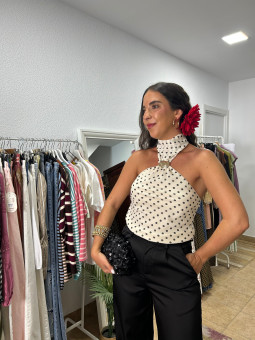 Top halter lunares