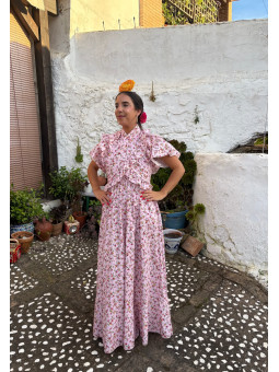 Bata y piquillo flores