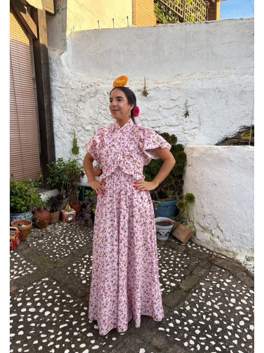 Bata y piquillo flores