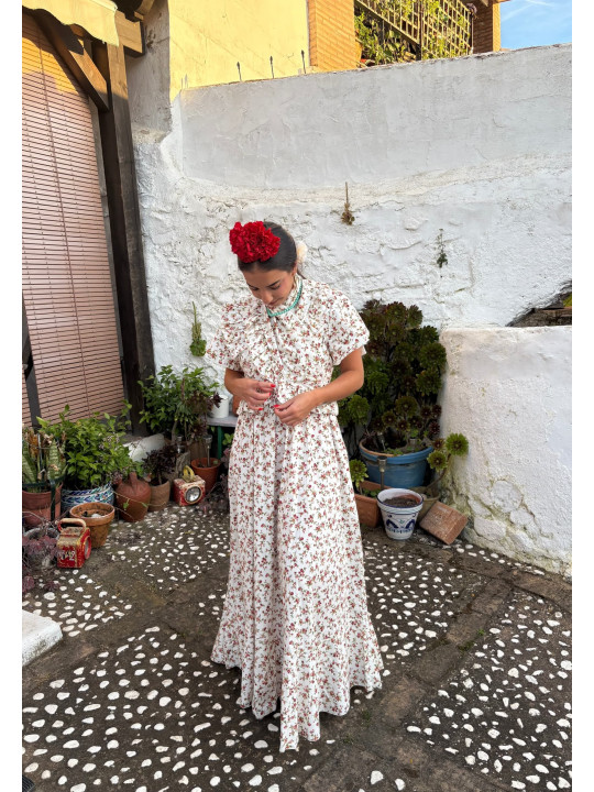 Bata y piquillo flores