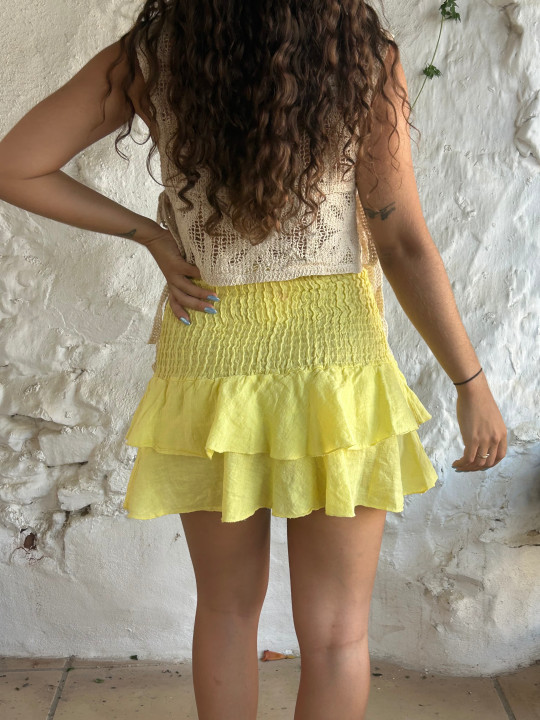 Falda volantes